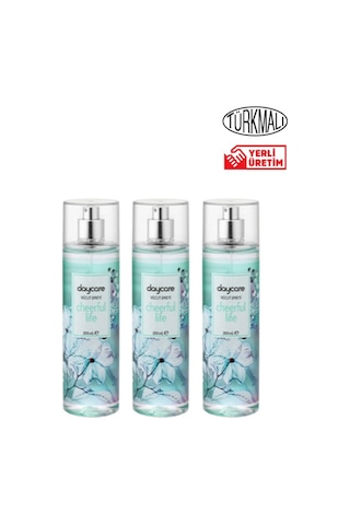Vücut Spreyi 200 Ml X 3 Lü Cheerful Life Vücut Spreyi 200 Ml X 3 Lü Cheerful Life