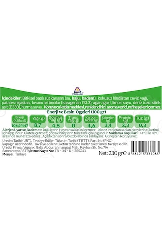 Veganki Soyogu Vegan Yoğurt 230gr-3519
