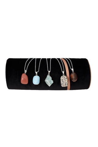 "el Yapımı Unakit Taşı Kolye - Şıklığı Ve Enerjiyi Bir Arada Taşı Yeşil