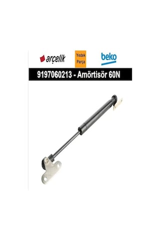 Arçelik Uyumlu Beko 26cm Yatık Davlumbaz Gazlı Amortisör 60n