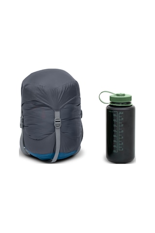 Robens Serac 900 Uberlight -43 Derece Hibrit 600 Fill 1505gr Kaz Tüyü Uyku Tulumu Long Mavi - Yeşil