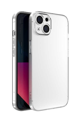 Apple Uyumlu iPhone 15 Kılıf 2 Mm Ultra İnce Şeffaf Silikon Kapak Şeffaf