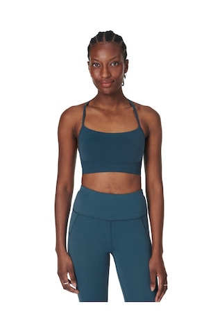 Sweaty Betty Sweaty Betty Spirit Restored Seamless Kadın Yoga Bra 5133 Mavi