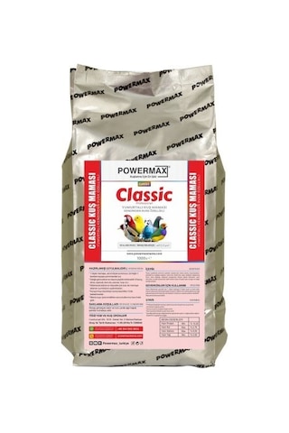 Powermax Classic Yumurtalı Mama 1 KG