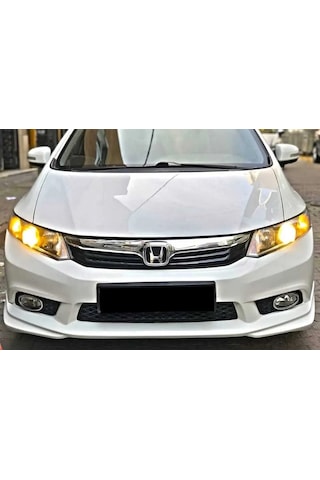 Honda Civic Fb7 Modulo Ön Ek Karlık Plastik Mat Siyah 2012 2013 2014 2015 2016 Karlık+bodykit+ek