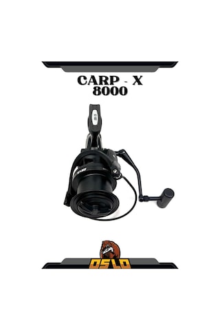 Oslo Carp-x 8000 Baitrunner Sazan Olta Makinesi