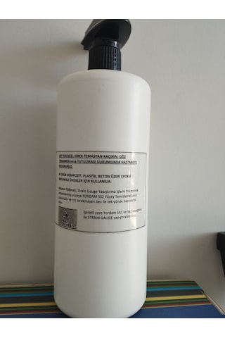 Ss2 Metalik Olmayan Malzemeler İçin Strain Gauge Uygulama Solüsyonu Standart