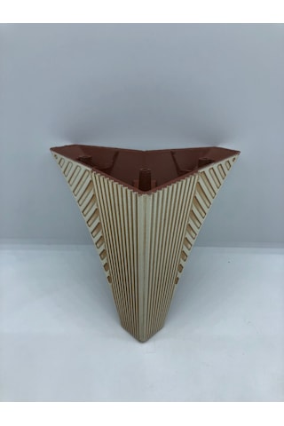 PLASTİK, 12 CM KREM-CAPPUCCİNO KOLTUK,BAZA,MOBİLYA AYAĞI (4 ADET)
