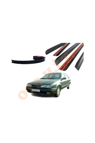 Renault R19 Europa Uyumlu Bagaj Üstü Spoiler Mat Siyah