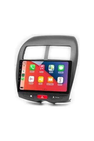 Aln Mitsubishi Asx 2010-2019 8gb Ram 64gb Hafıza 8 Çekirdek Carplay Android Multimedya 9"