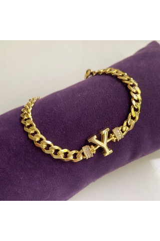 Simurg Jewellery Gümüş Y Harf Bileklik
