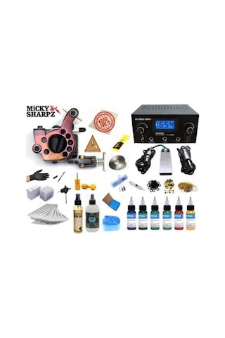 Xl-147 Micky Sharpz Full Eksiksiz Dövme Seti-126877