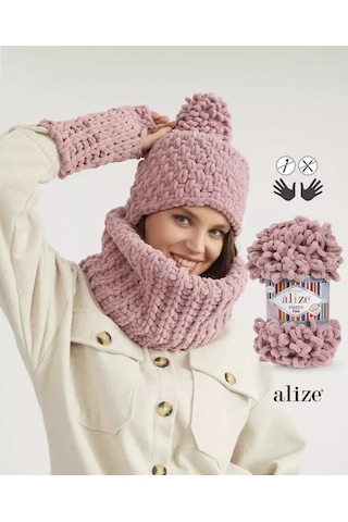 Alize Puffy Puffy Fine 161 - 10 Adet Peluş İplik 240559991