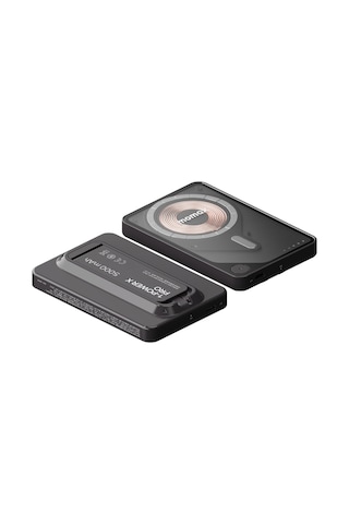 Momax IP131HKD Power X Pro+Magnetic Wireless 5000 mAh Standlı + USB-C Kablo Powerbank Siyah