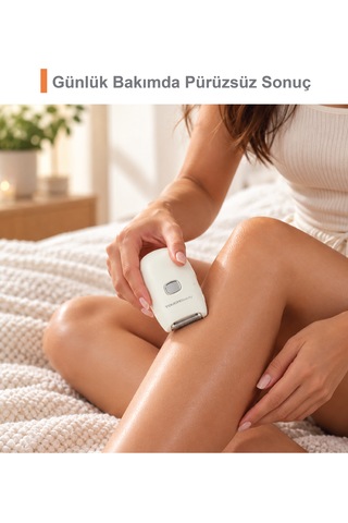 Touchbeauty Tb1659 Çift Fonksiyonlu, Kablosuz, Epilasyon Aleti