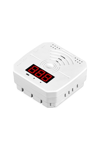 Moveevo Kompakt Elektrokimyasal Sensörlü Karbon Monoksit Algılayıcı - Ses Ve Işık Alarmı, Dijital Ekran, 3 Aaa Pil İle Çalışır Piller Dahil Değil