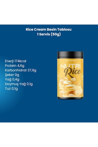 Pirinç Kreması 1000g 20 Servis Muz Aromalı Karışık