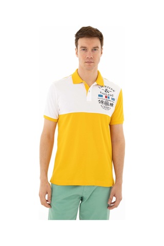 AR-MA Arma Erkek Regular Fit Polo Yaka Tişört Y25374306601 Sarı