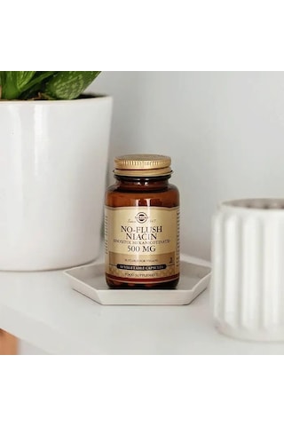Solgar No Flush Niacin 500 Mg 50 Kapsül 2 Adet