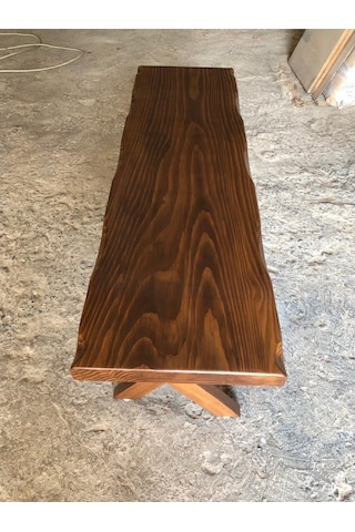 Bintaşmobilya Ahşap Kütük Bank