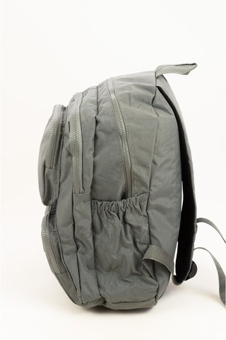 Suya Dayanıklı Krinkıl / Klinkır Kumaş Çok Gözlü Sırt Ve Okul Çantası Gri 8813 Gri