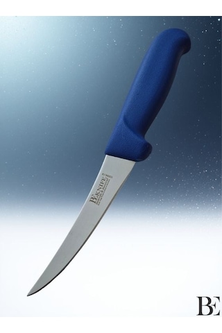 Beknife Bemiral 13cm Kıvrık Kemik Sıyırma Bıçağı 10354.13 Fibrox Kaymaz Saplı 20mm X 130mm X 2.5mm Mavi