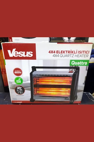 Erdem Store Vesus Şömine Tipi Elektrikli Isıtıcı