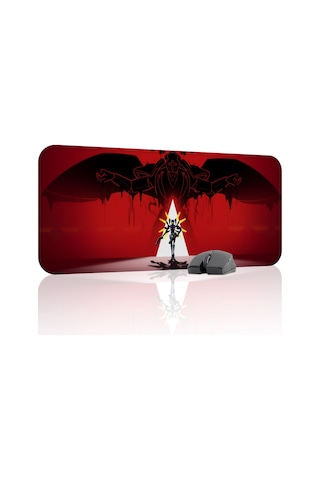 Ultrakill Kaymaz Dikişli Kauçuk Oyuncu Mousepad V5 - 70x30 Xl Gaming Mouse Pad Fare Altlığı