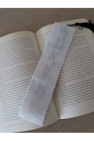 Halloween Kanaviçe Kitap Ayracı