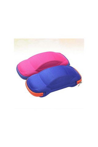 Yumuşak 2'li Paket Çocuk Gözlük Kutusu Düzenleyici Sevimli Çocuk Gözlük Tutucu Silikon Koruyucu Gözlük Çantası B Diğer