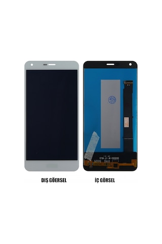 Teknonet Vestel Venüs V4 Uyumlu Lcd+dokunmatik+çıtalı - Beyaz