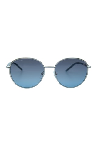 Longchamp Lo 171s 714 53 Unısex Oval Gri Metal Güneş Gözlüğü