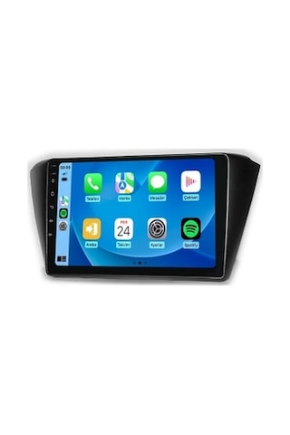 Aln Skoda Fabia 2015-2020 8gb Ram 128gb Hafıza 8 Çekirdek Carplay Android Multimedya 9"