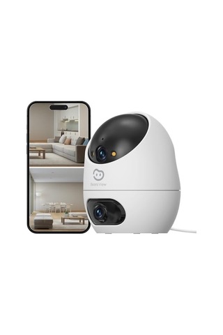 P1 Iç Mekan Wi-fi Kamera Aı Algılama 360 Pan Gece Görüşü 256 Gb A Kadar Microsd Ve Ve Alexa İle Çalışır Yapay