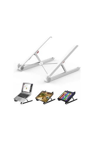 Bix X1 Laptop Sehpası, Katlanabilir, Tablet Sehpası, Alüminyum Alaşım, Sınıf Çalışması, Sku: Smg8690010085993 Diğer