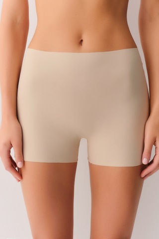 Suwen Invisible Lazer Kesim Şort Külot Sw9939089 Ten