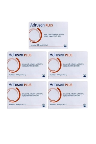 Adrusen Plus 5 x 30 Kapsül