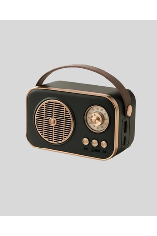 Şık Tasarımlı Retro Radyo Bluetooth Usb Fm Özellikli