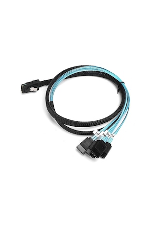 Mini-sas-sata-4-sata Kablo, Yüksek Frekanslı Mini-sas-sata Ters Kablo, 36 Kutuplu, Farklı Boyutlardaki Sabit Diskler İçin