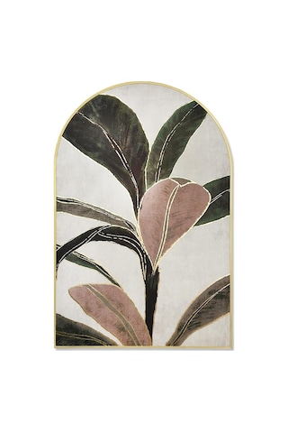 The Mia Botanic Leaf Tablo 60x90 Cm