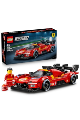 LEGO® Speed Champions Ferrari 499P 77261 - 9 Yaş ve Üzeri için Gerçekçi Detaylar İçeren Yaratıcı Oyuncak Yapım Seti (329 Parça)