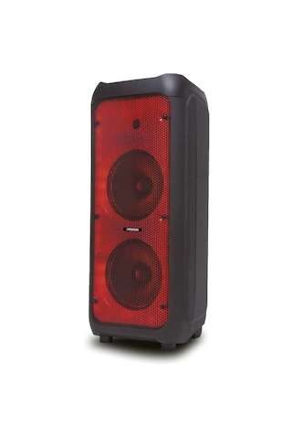 Rose Hp-2200 Partybox Kablosuz Çift El Mikrofonlu Sarjlı Bluetooth 8 Hoparlör