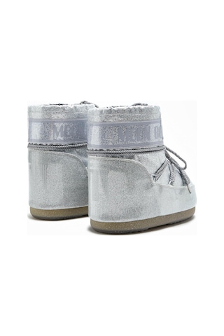 Moon Boot İcon Low Glitter Kadın Bot-1409440 Gümüş