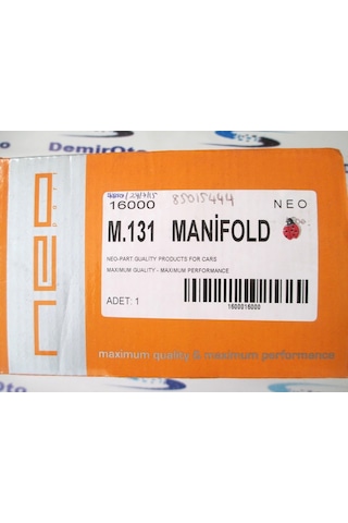 85015444 Egsoz Manifoldu 1300/1600 M131-Doğan-Kartal-Şahin NEO
