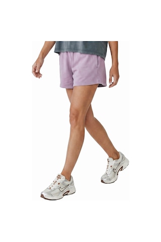 Sportive Balia Kadın Lila Günlük Stil Şort 26yk0015-lıl Mor