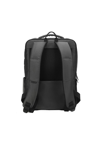 Laptop Bölmeli İnce Tasarım Sırt Çantası Baggaj S24111 Gri