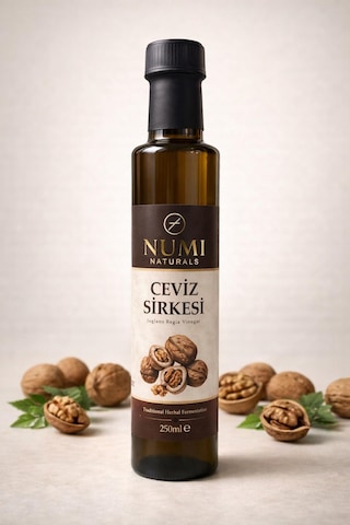 Ceviz Sirkesi 250 Ml Geleneksel Fermente