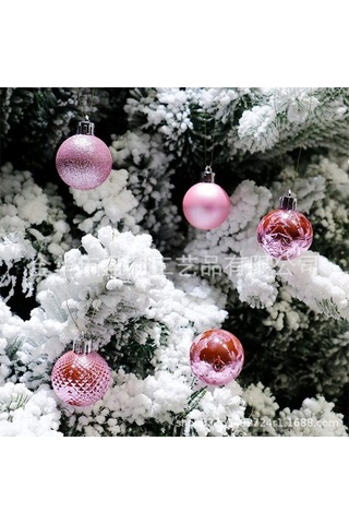 Novahub Şık Ve Dayanıklı 4cm34 Noel Topu Seti, Yeşil Ağaç Süsleri, Ev Dekorasyonu İçin Mükemmel