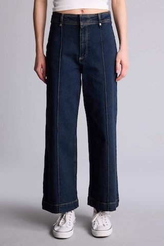 Defacto Culotte Yüksek Bel Uzun Jean Yıkamalı Pantolon F5537ax26spnm34 Mavi-nm34