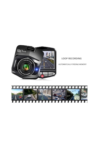 Monyee Araç Sürücü Kaydedici 1080p Fhd 170 Geniş Açı Lcd Ekranlı G-sensor Gece Görüşü Dvr Kamera